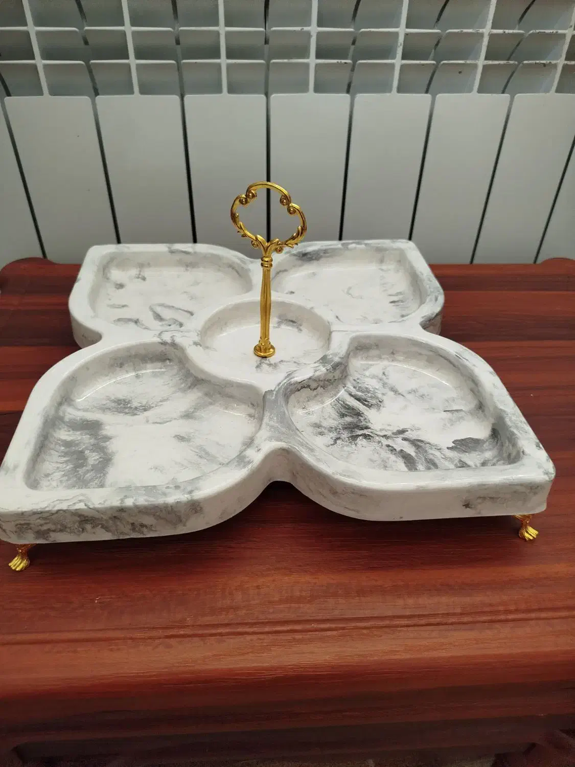 ظروف پذیرایی سنگ مصنوعی|ظروف سرو و پذیرایی|آباده, |دیوار