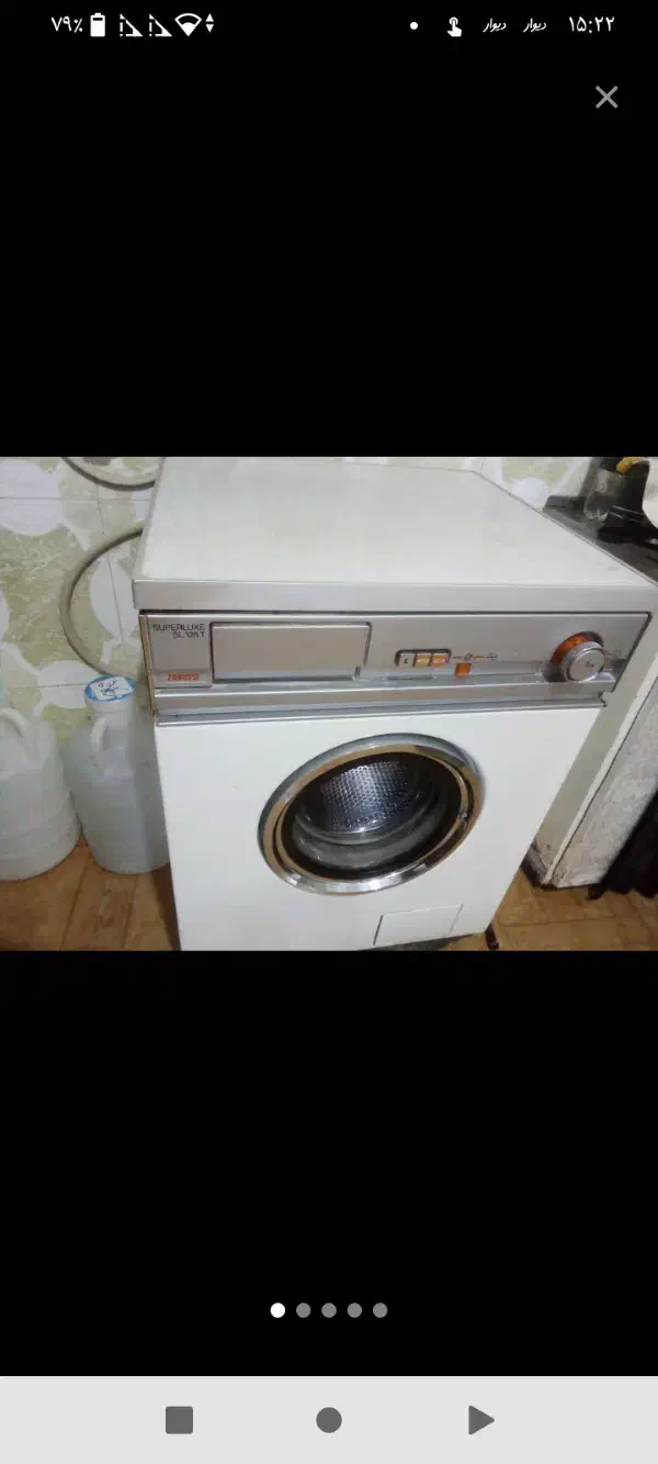 ماشین لباسشویی تمام اتوماتیک خارجی.|ماشین لباسشویی و خشککن لباس|رشتخوار, |دیوار
