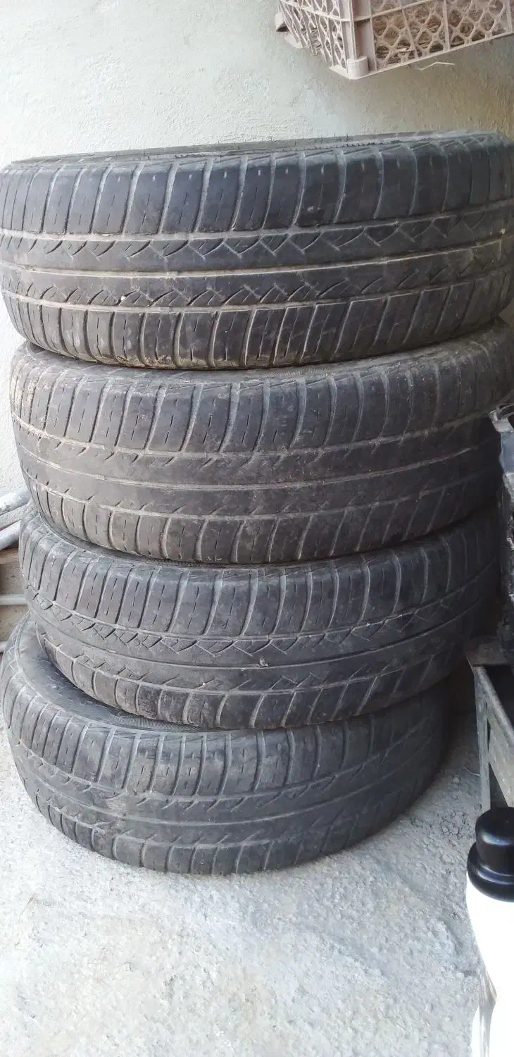 ۴حلقه لاستیک سایز ۱۴|قطعات یدکی و لوازم جانبی|مراغه, |دیوار