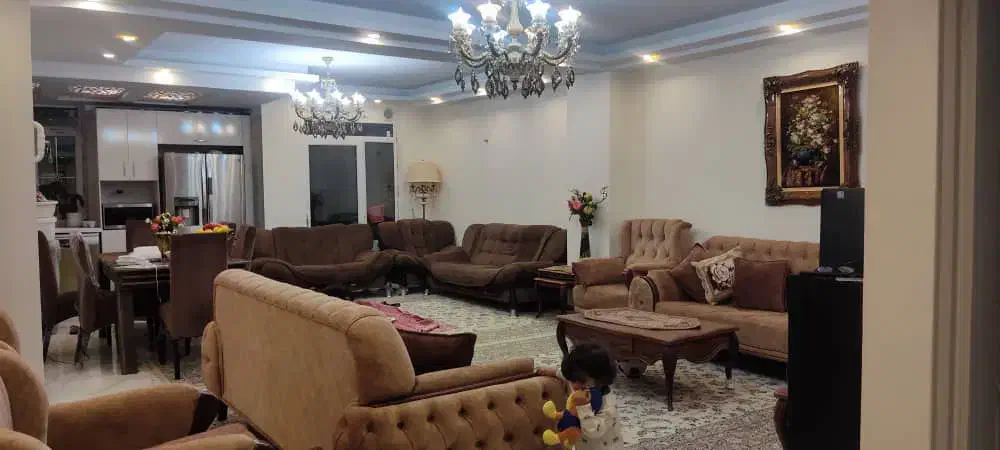 ۱۲۳متر۳خواب،۲ سال ساخت،فول