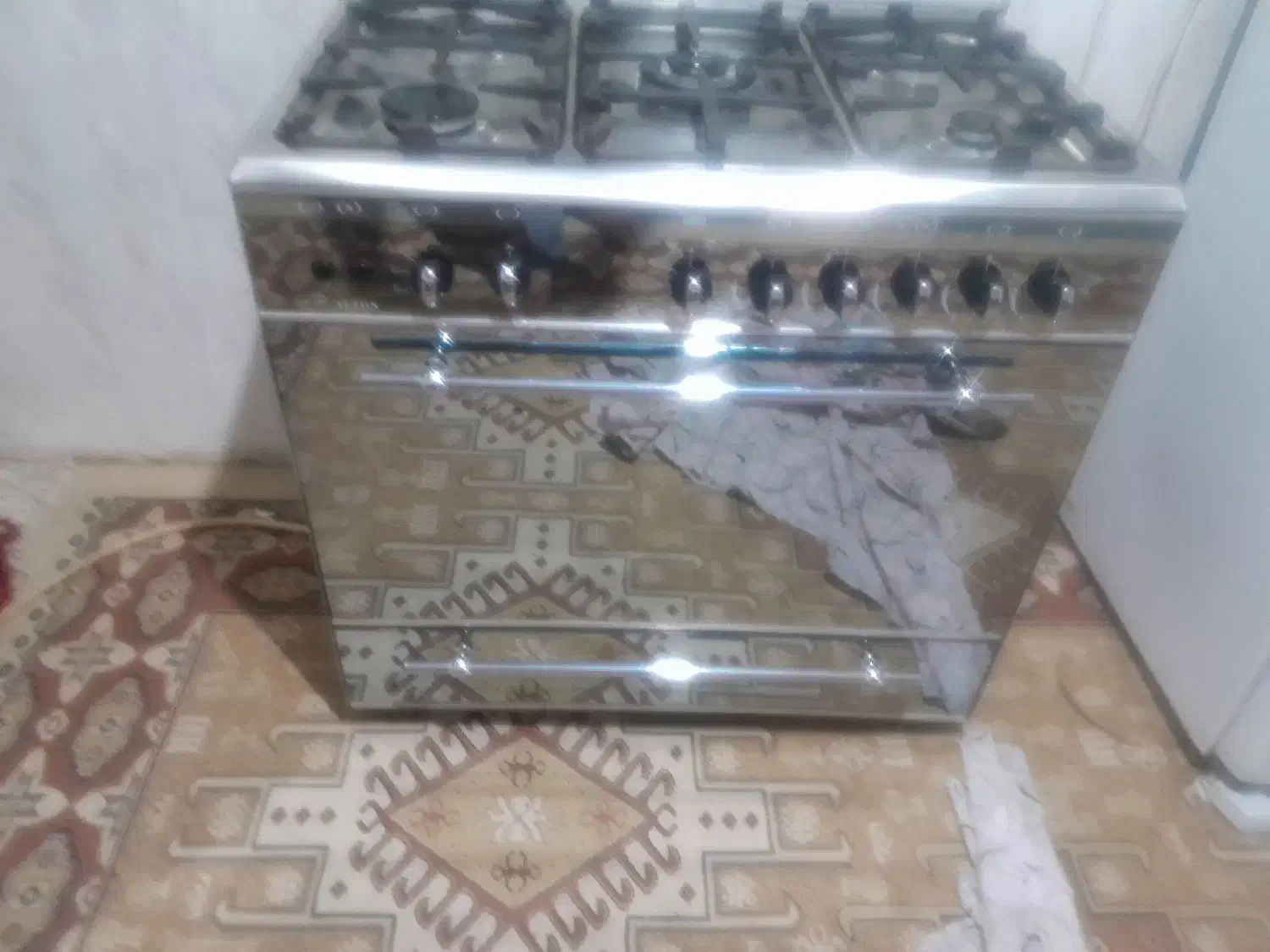 گاز فردار اکبنددرحد صفر تمام استیل|اجاق گاز و لوازم برقی پختوپز|بسطام, |دیوار