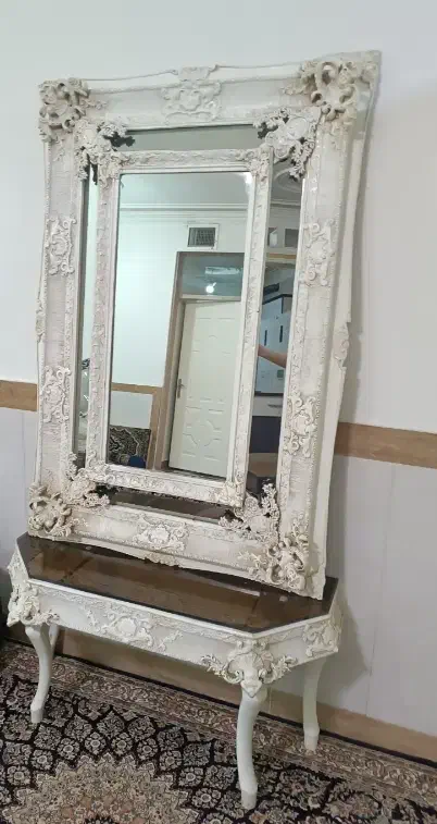 آیینه کنسول|بوفه، ویترین، کنسول|کرمانشاه, |دیوار