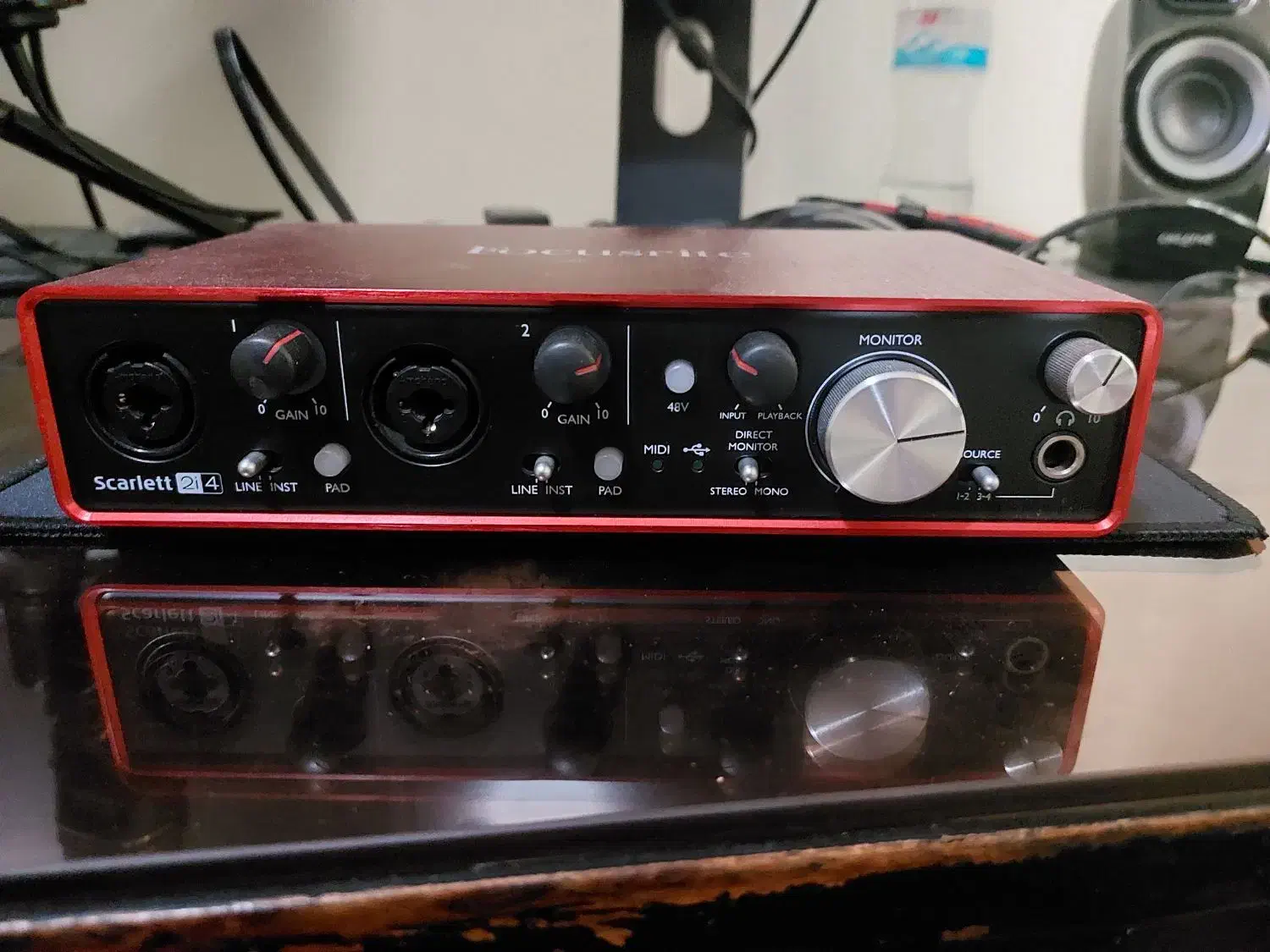 کارت صدا focusrite 2i2 نسل دو|صوتی و تصویری|تهران, جیحون|دیوار