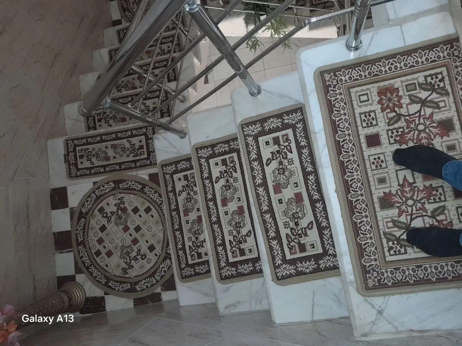 رو پله|فرش|قروه, |دیوار