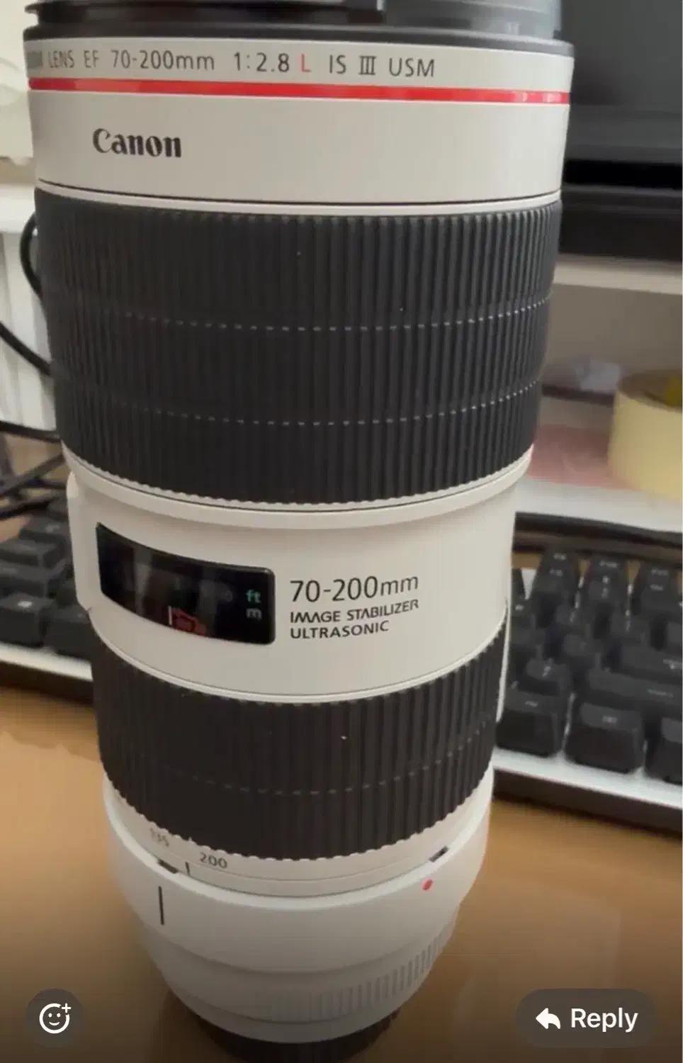 لنز کانن Canon EF 70-200 F2.8L IS III USM|دوربین عکاسی و فیلم‌برداری|تهران, دهکده المپیک|دیوار