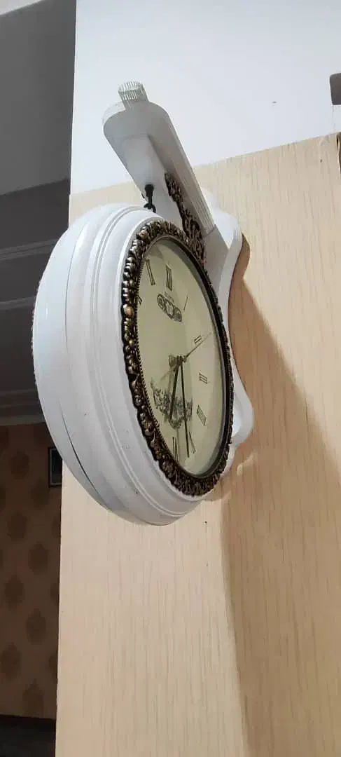 ساعت دیواری دو طرفه|ساعت دیواری و تزئینی|یزد, |دیوار