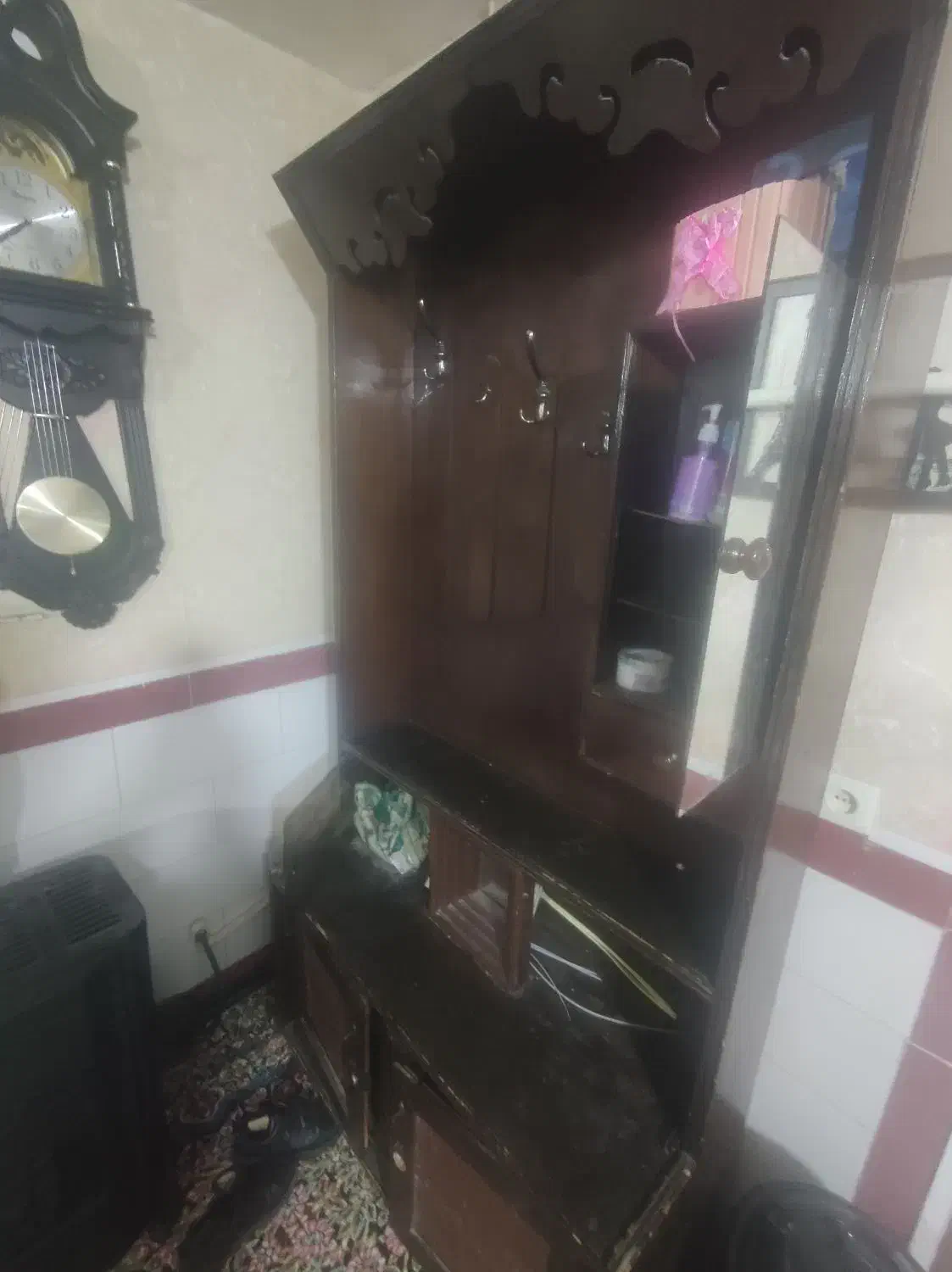 جاکفشی جاکتابی لواز ارایشی وجالباسی|جاکفشی، کمد، دراور|بم, |دیوار