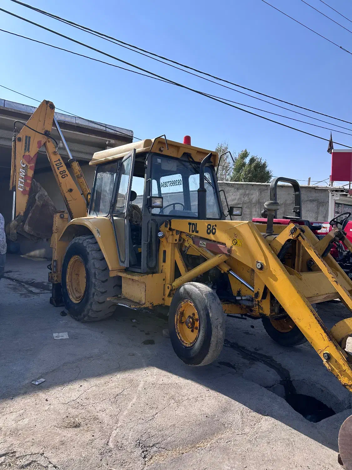 بیل بهکو تی دی ال ۸۶ مدل ۸۷|خودرو سنگین|میانه, |دیوار