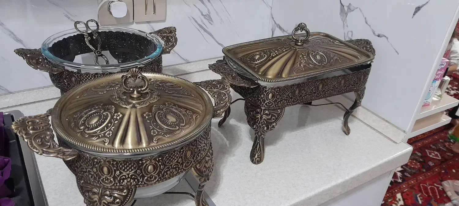 سه تا سوفله خوری نو|ظروف سرو و پذیرایی|اهر, |دیوار