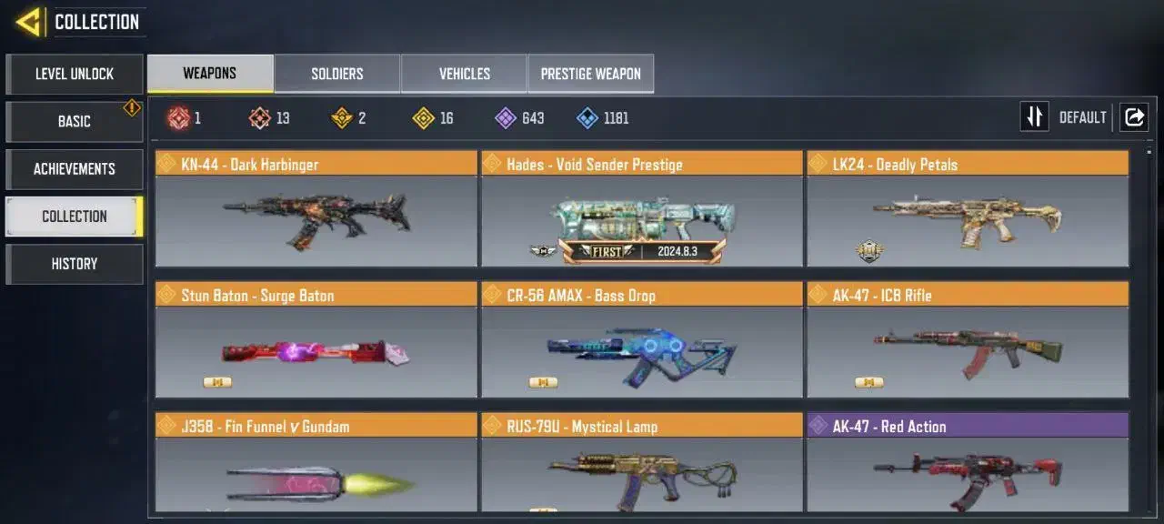 اکانت کالاف سیزن یکی قابل چنچ|کنسول، بازی ویدئویی و آنلاین|قم, سراجه (۱۵ خرداد)|دیوار