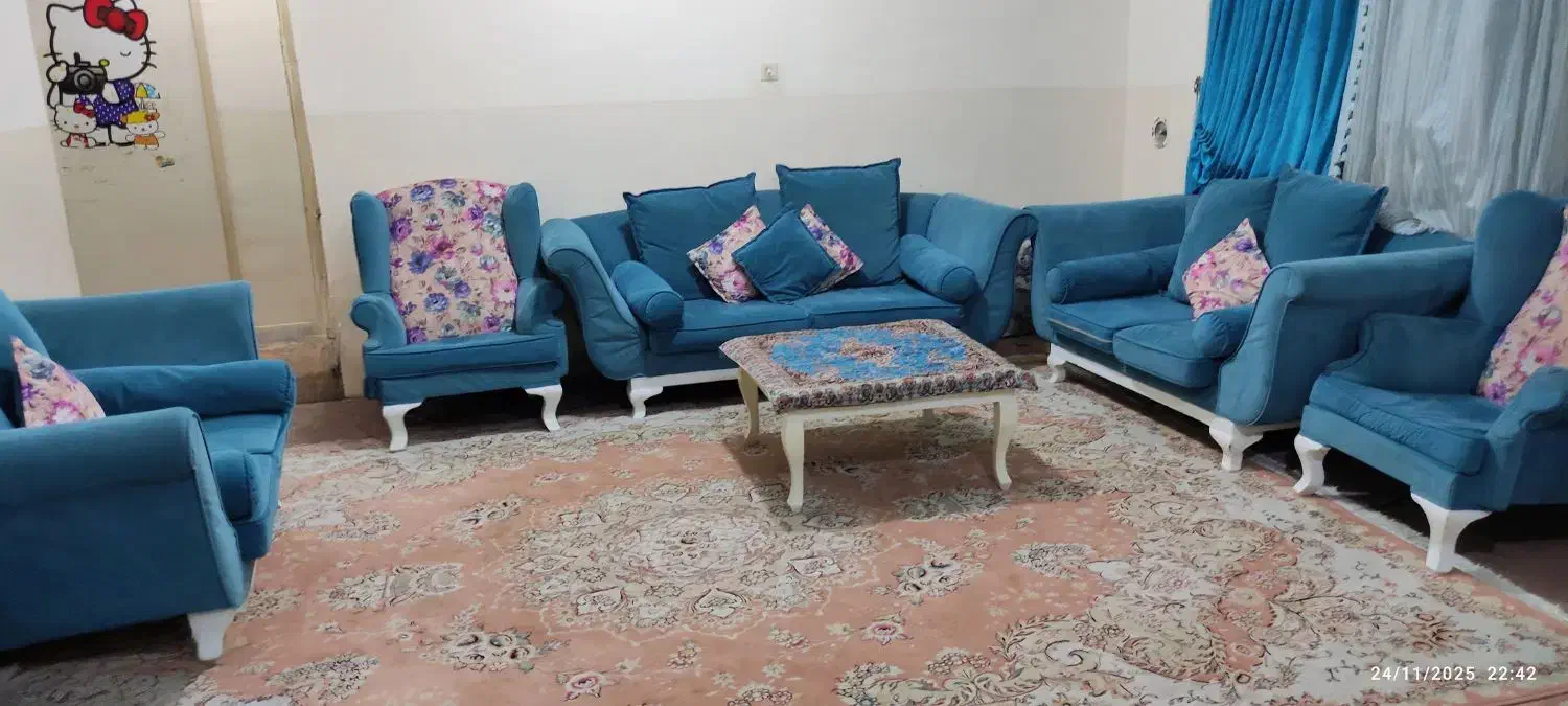 مبل 9نفره راحتی|مبلمان خانگی و میز عسلی|بوشهر, |دیوار