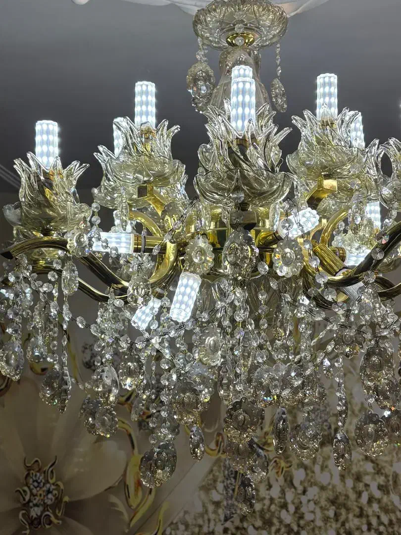 لوستر برنجی|لوستر و چراغ آویز|اسلام‌شهر, شهرک احمدیه|دیوار