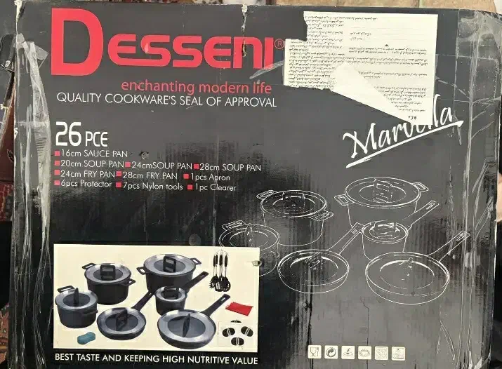 سرویس یونیک چدن|ظروف پخت‌وپز|قم, شاه سید علی|دیوار