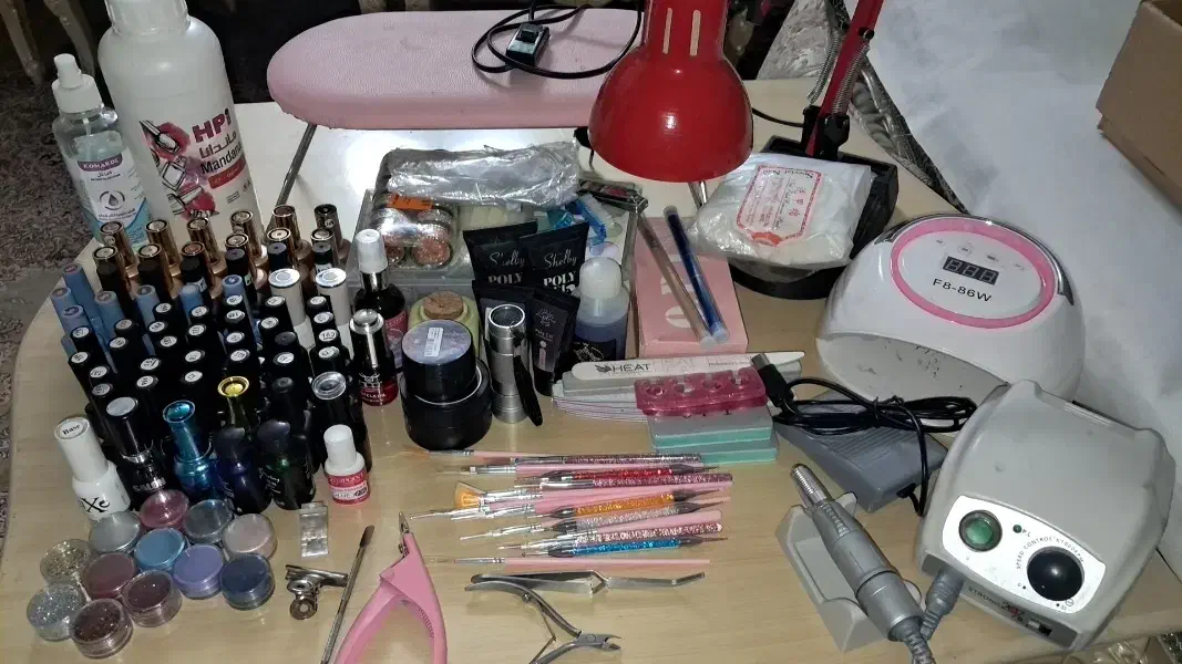 لوازم‌کاشت ناخن پودر و ژل|آرایشی، بهداشتی، درمانی|تهران, امام زاده حسن|دیوار