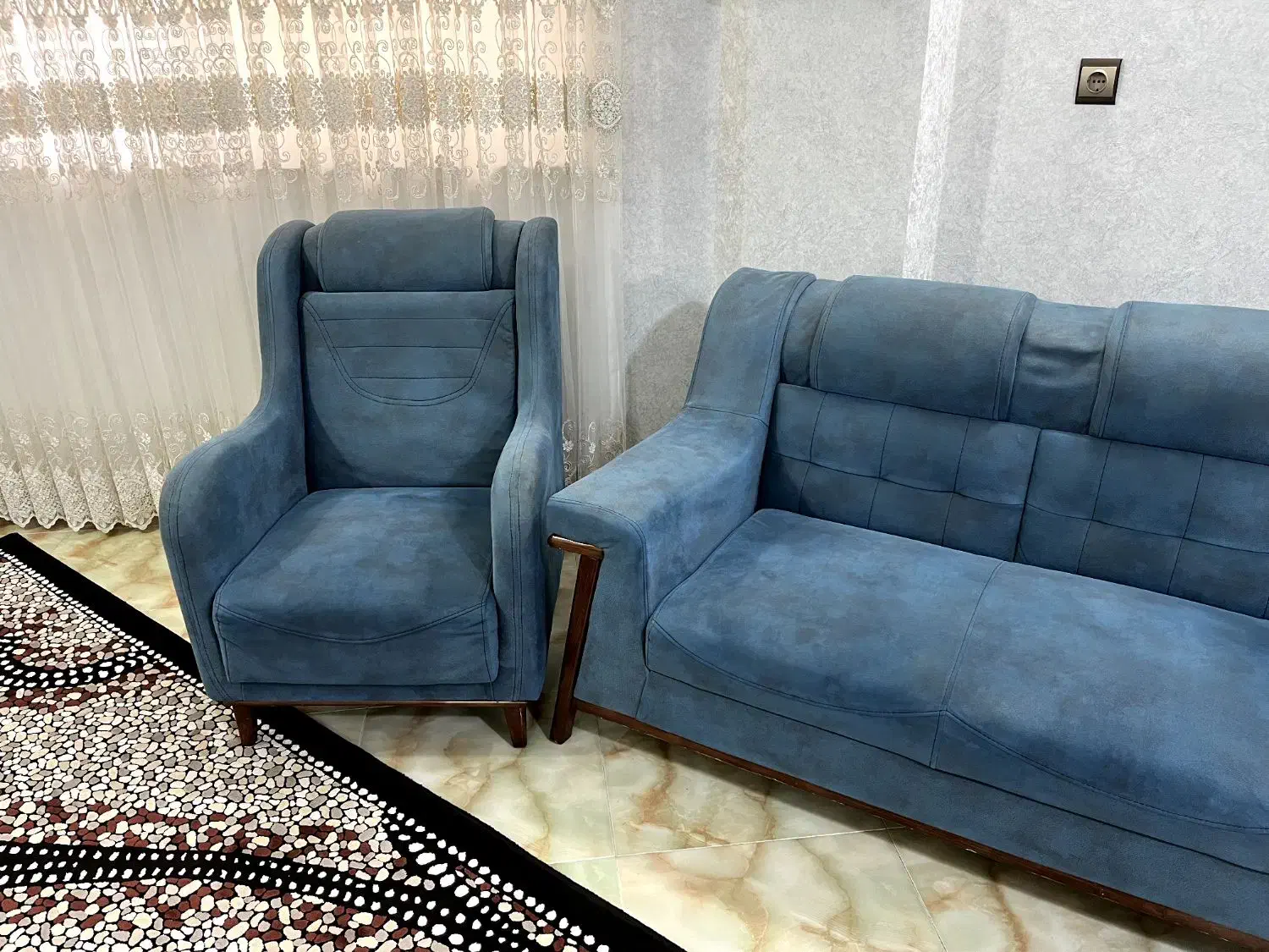 مبل و میز عسلی|مبلمان خانگی و میز عسلی|قائم‌شهر, |دیوار