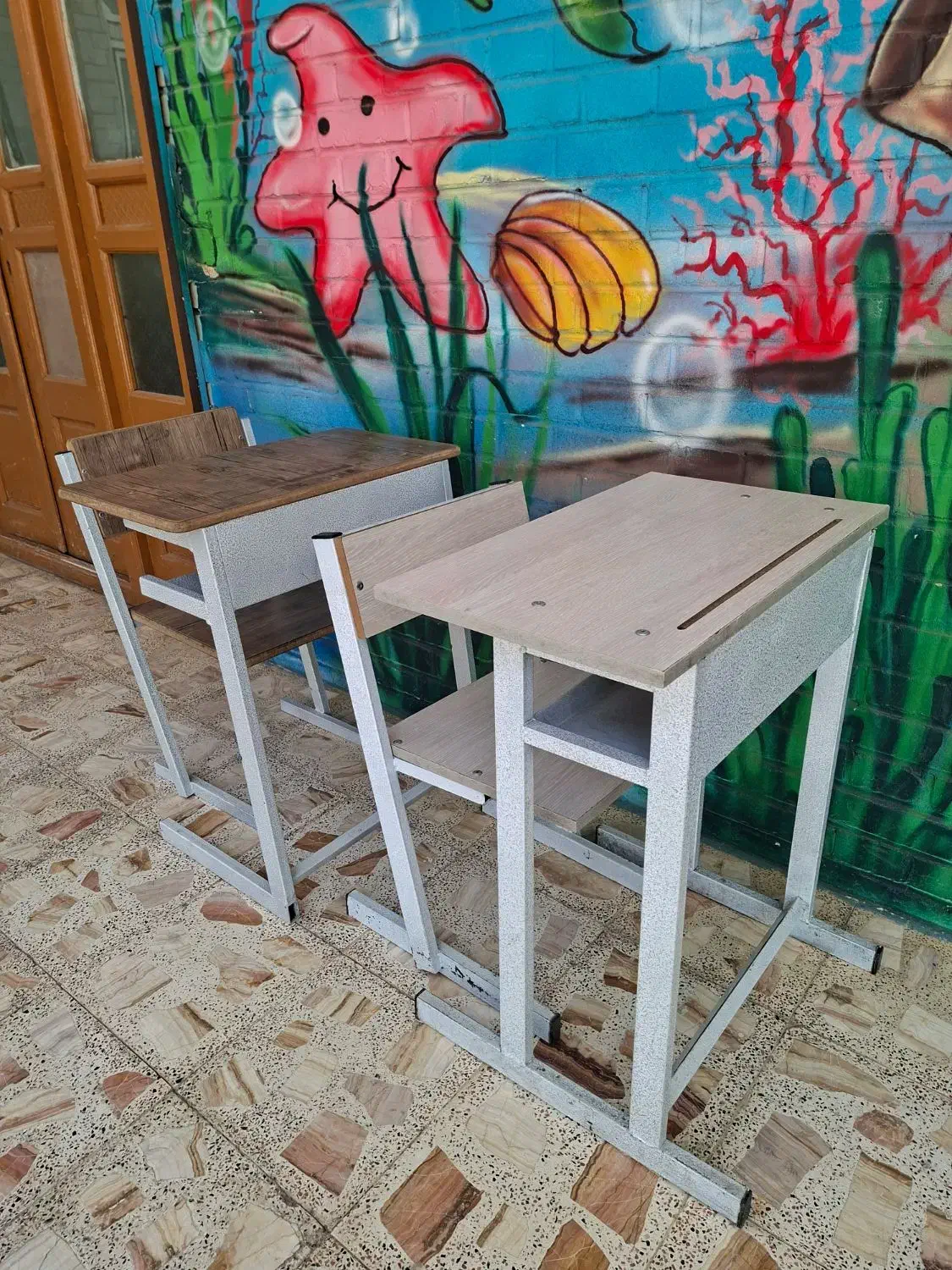 میز و صندلی mdf دبستان|صندلی و نیمکت|لنجان, |دیوار