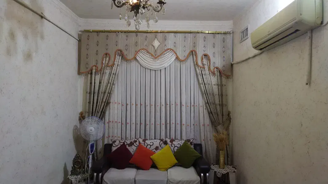 پرده کاملا سالم و نو|پرده، رانر، رومیزی|یاسوج, |دیوار