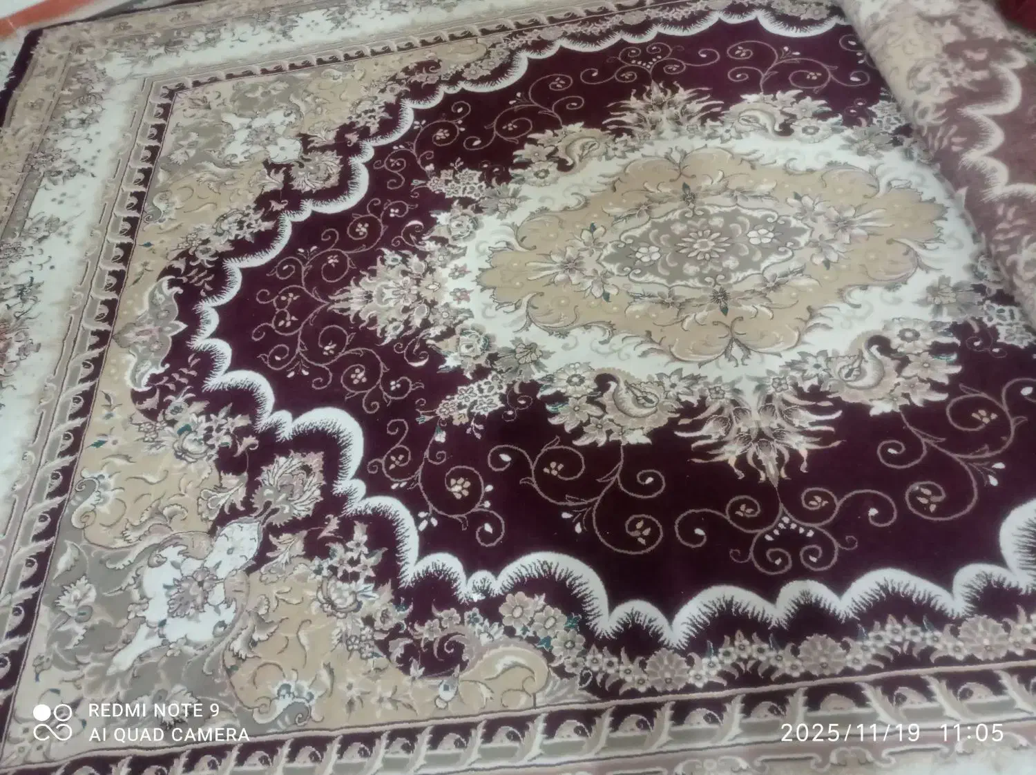 چهارتا فرش دوازده متری|فرش|نورآباد, |دیوار