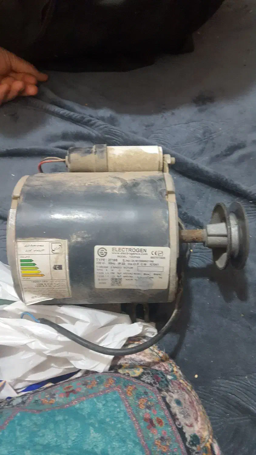 دینام کولر ۳۰۰هزار نو نو سیم مسی|کولر آبی|فردیس, شهرک شهید حسینی|دیوار