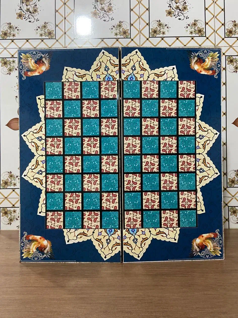 تخته نرد با کاور و  تاس و مهره|اسباب‌‌بازی|خرم‌آباد, |دیوار