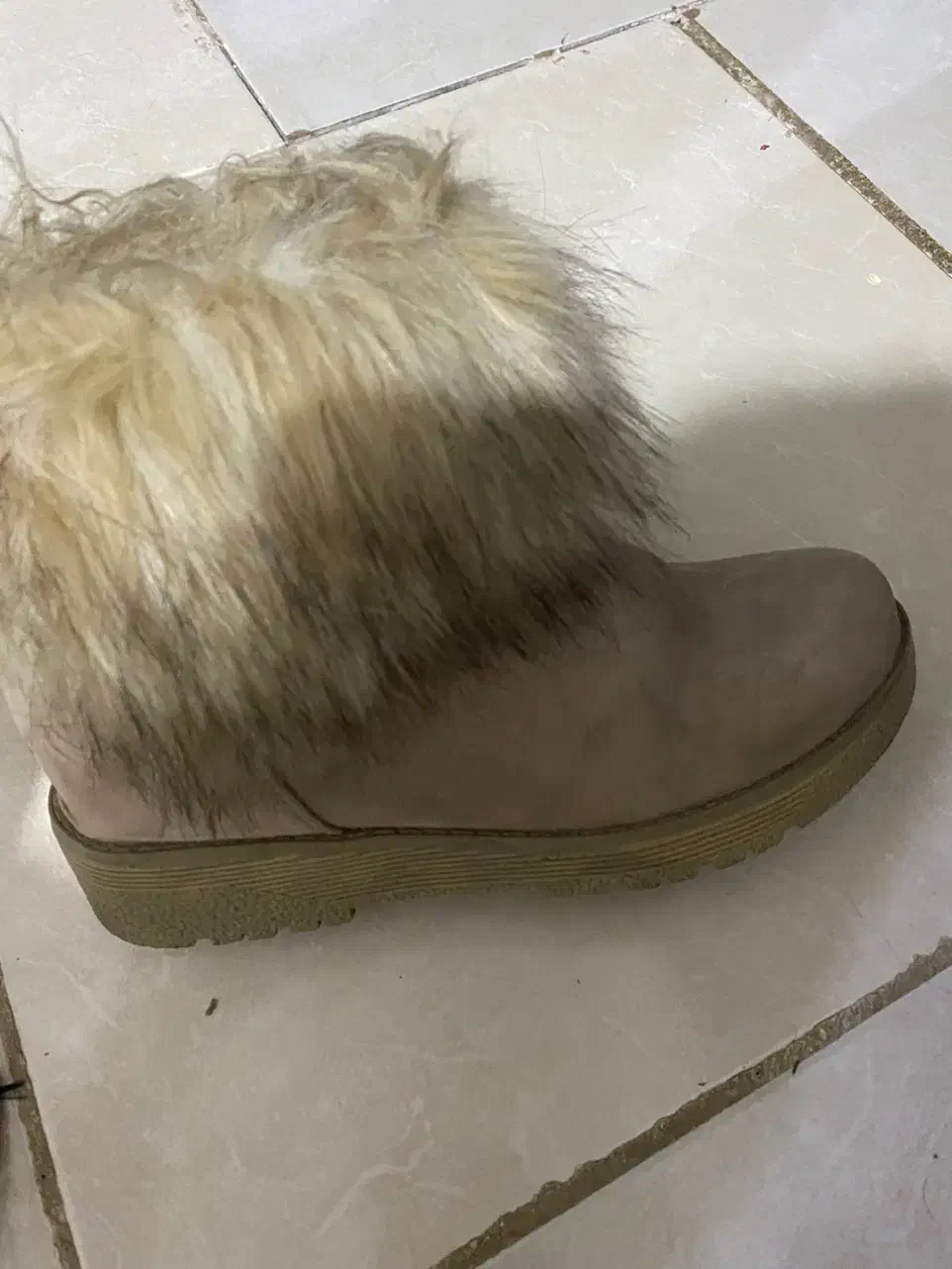 نیم بوت خز دار|کیف، کفش، کمربند|محمدیه-قزوین, |دیوار