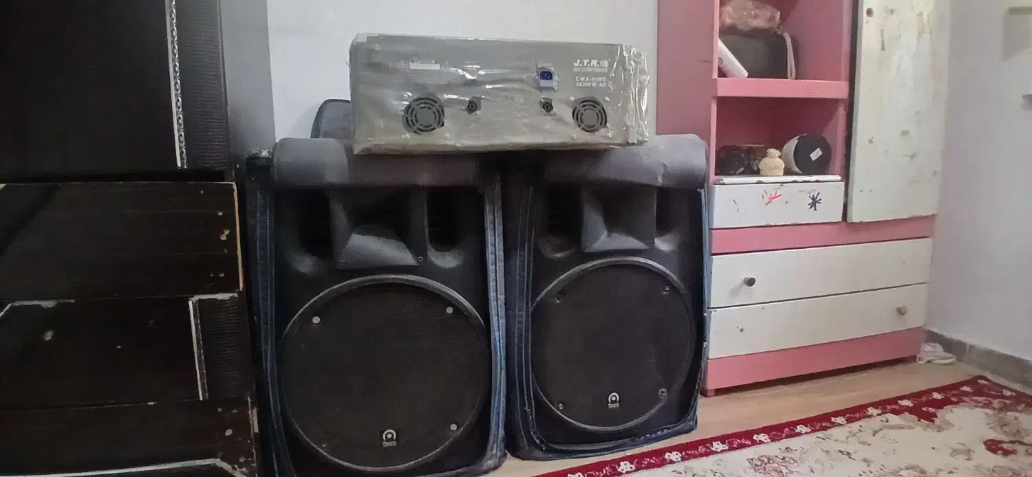 پاورمیکسر و دو عدد باند|آلات موسیقی|نورآباد, |دیوار