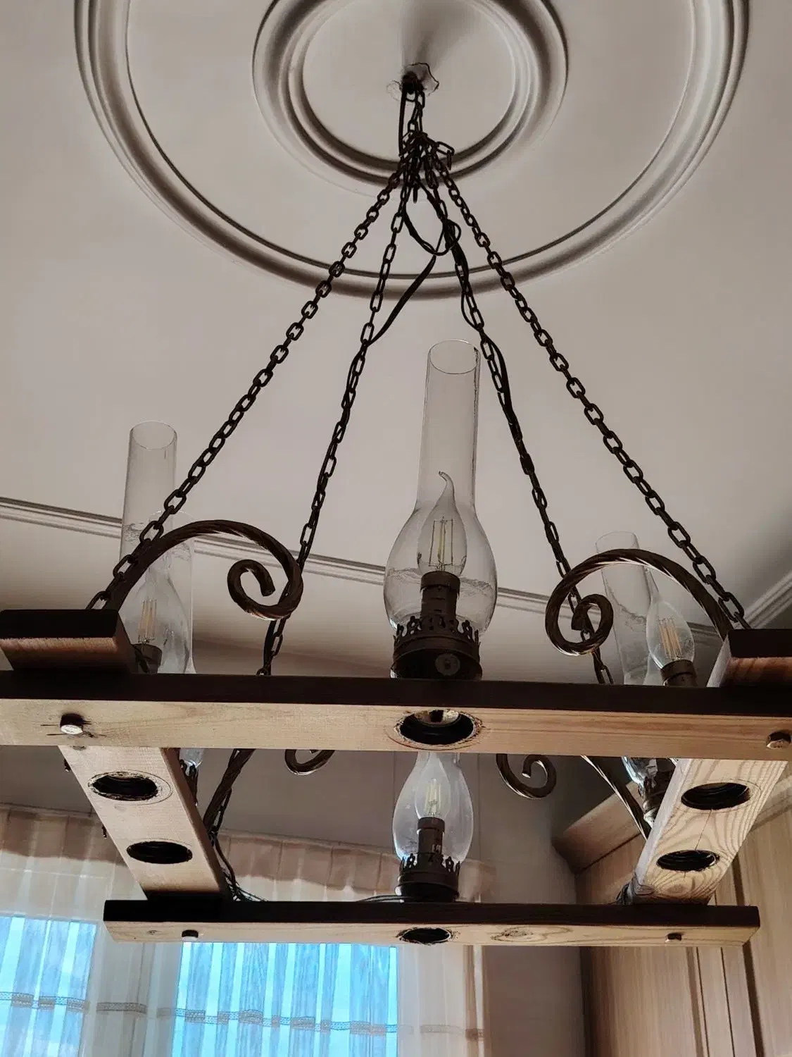 لوستر|لوستر و چراغ آویز|لواسان, |دیوار