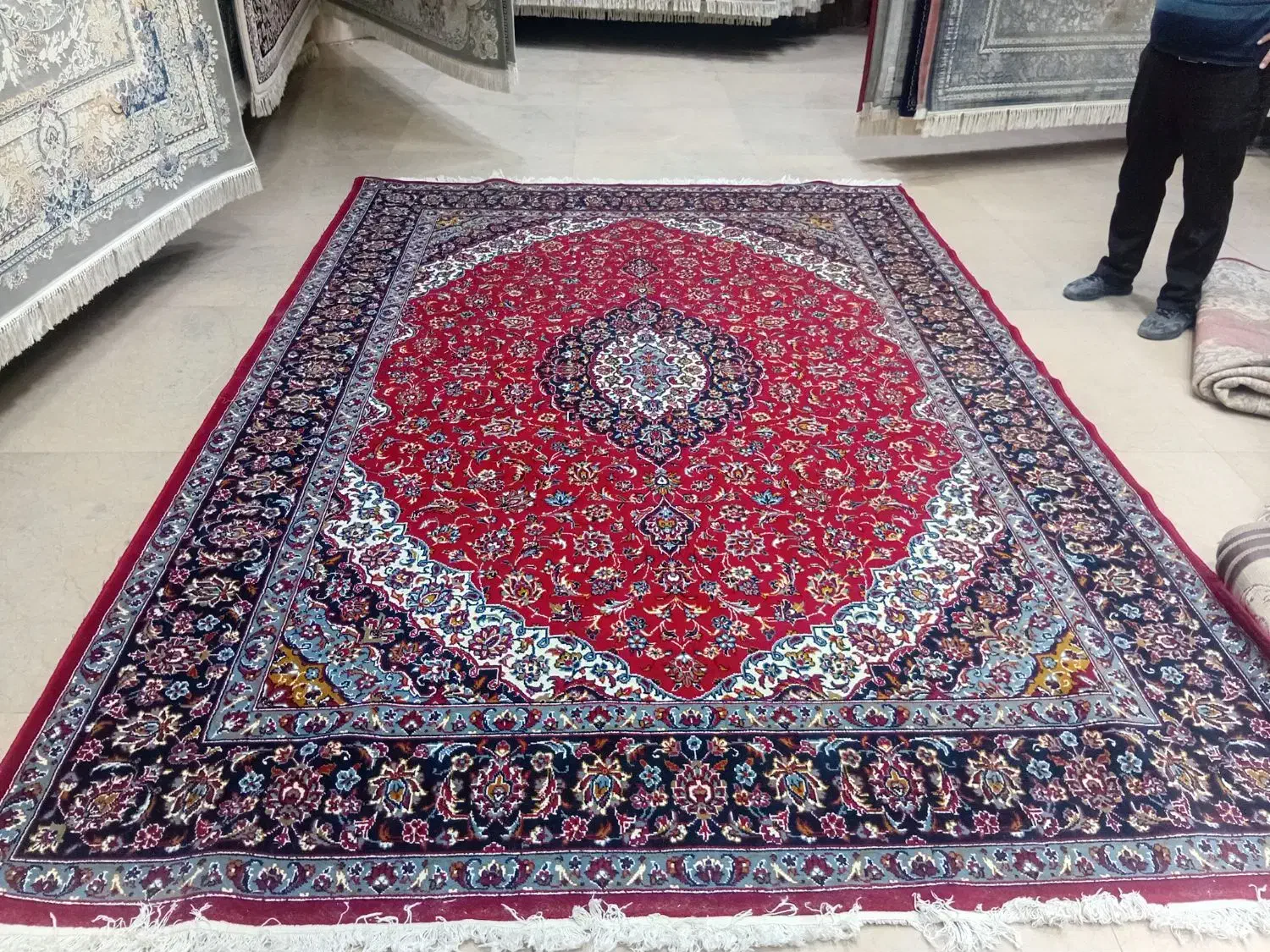 فرش|فرش|مشهد, فدک|دیوار