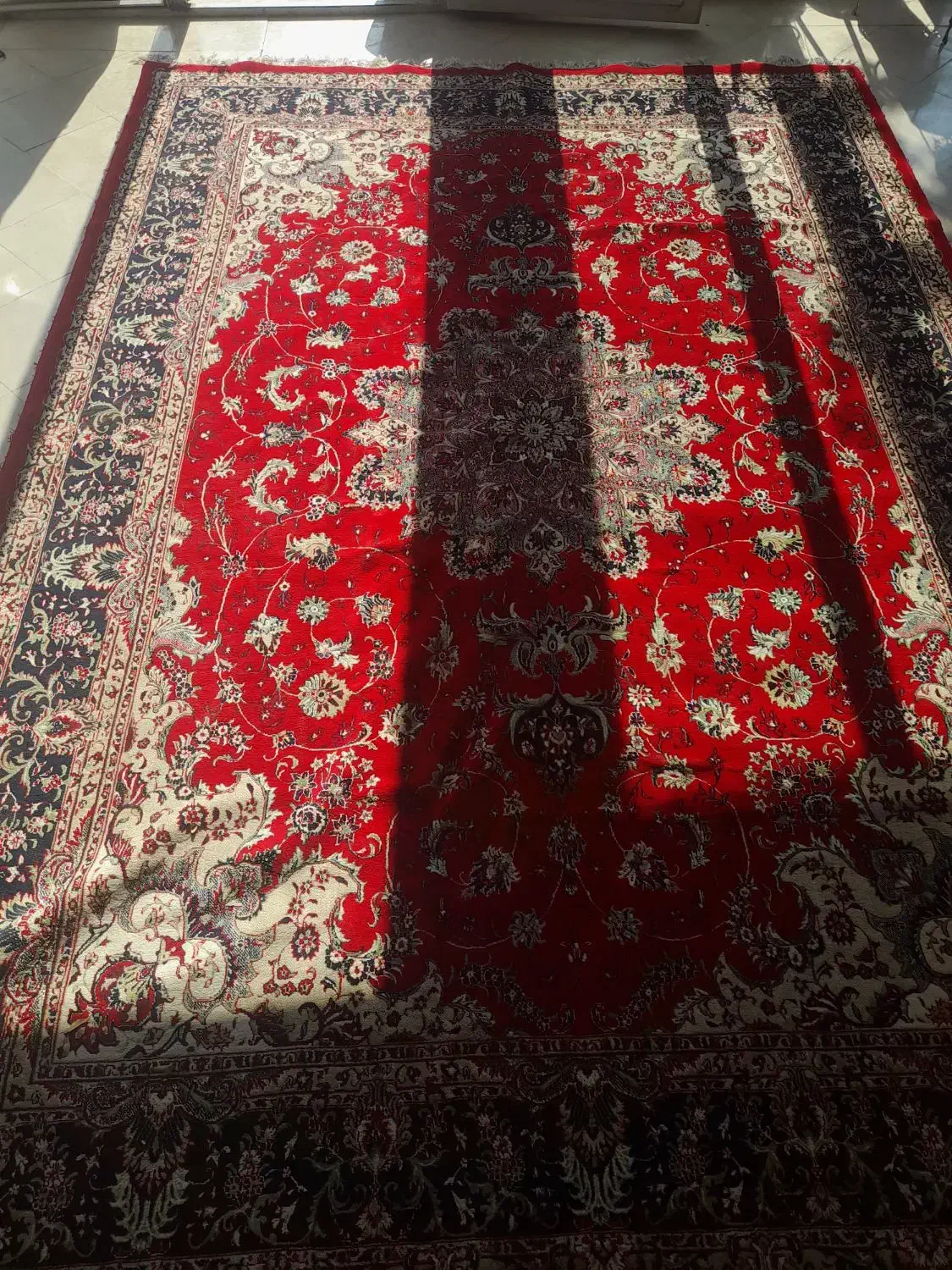 فرش ۱۲ متری|فرش|کرمانشاه, |دیوار