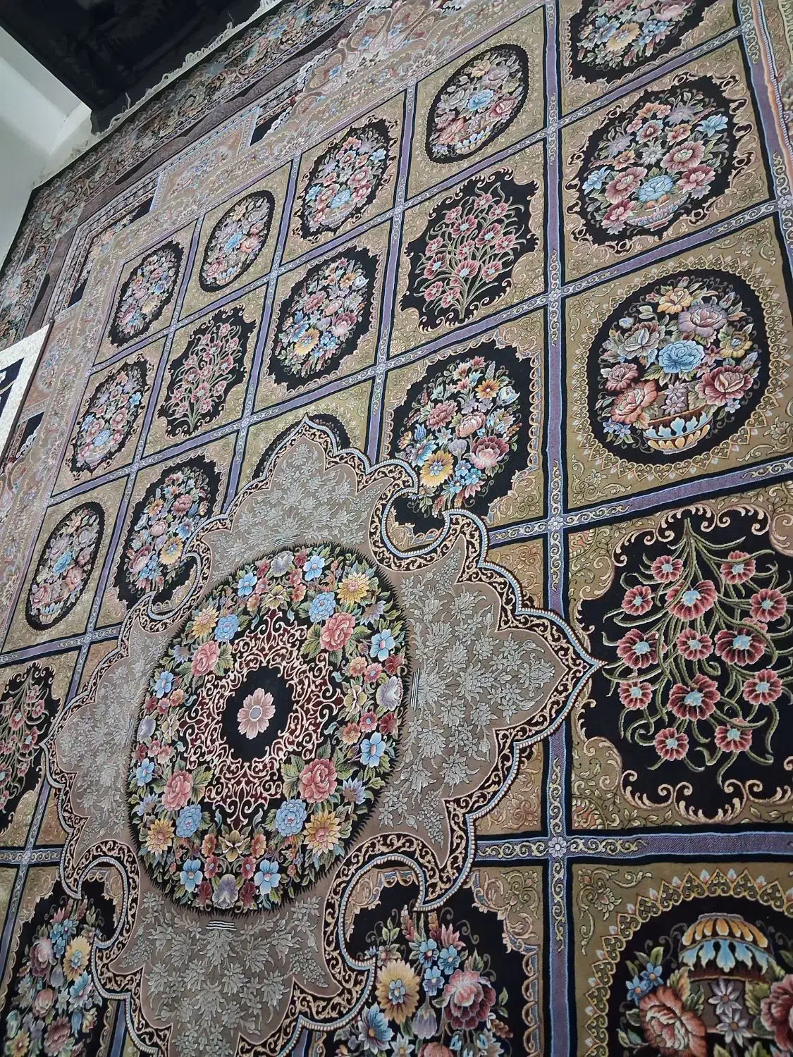 فرش|فرش|طرقبه, |دیوار