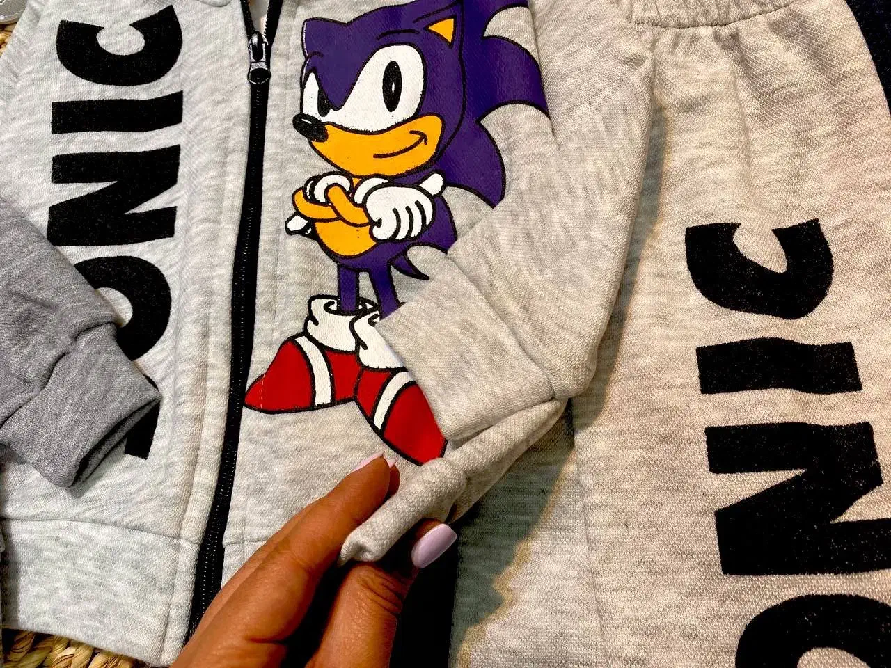 عمده تولیدی-سوشرت شلوار توکرکی ضخیم سونیک|کفش و لباس بچه|مشهد, هفده شهریور|دیوار