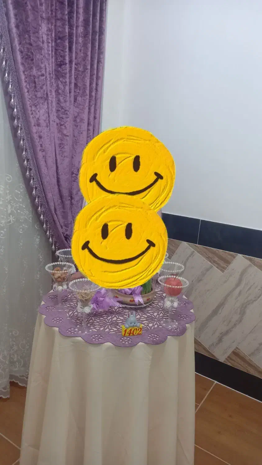 فروش پرده و کتیبه و مخمل بنفش|پرده، رانر، رومیزی|گالیکش, |دیوار