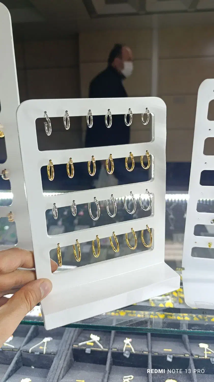 گوشواره آبکاری رنگ ثابت|بدلیجات|مشهد, عامل|دیوار