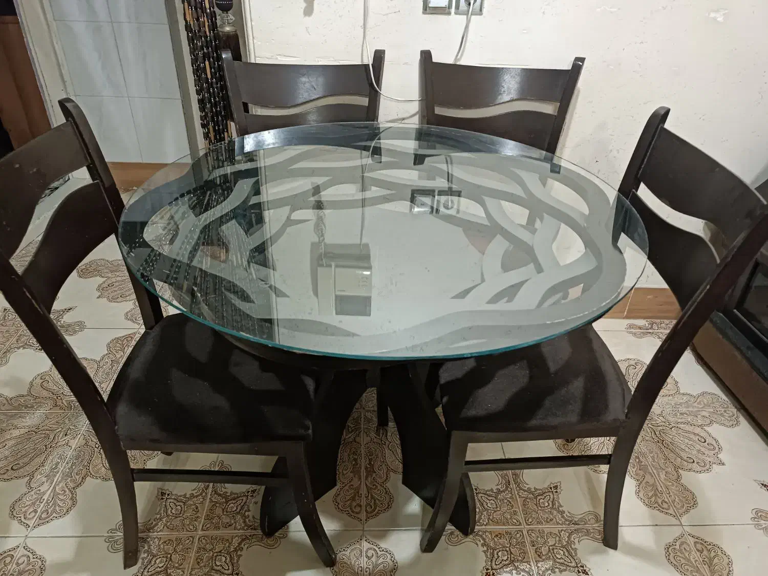 میز ناهار خوری 4نفره|میز و صندلی غذاخوری|کردکوی, |دیوار