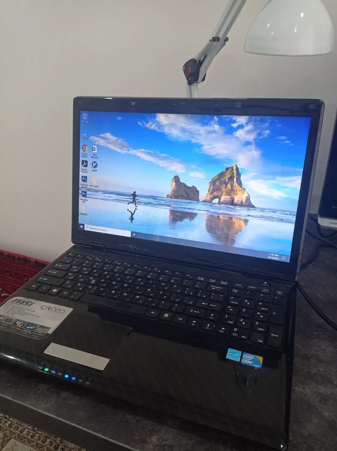 لپ تاپ msi مدل CR620|رایانه همراه|مشهد, شریف|دیوار