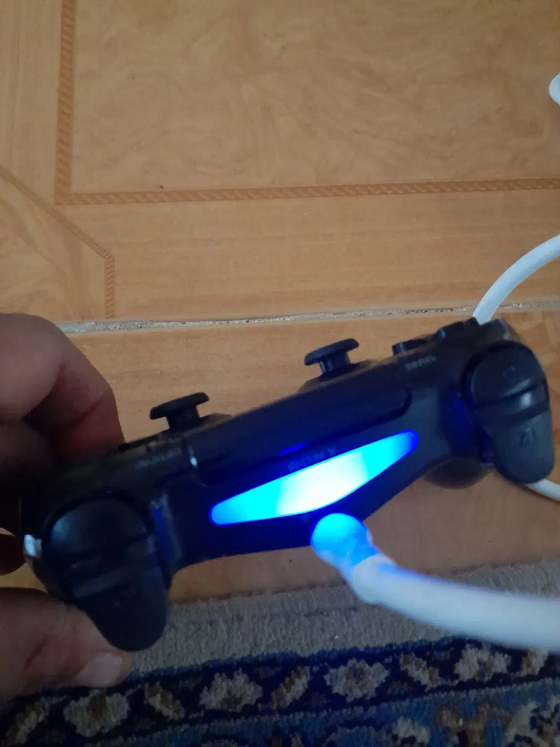 دسته ps4 اصل پلی استیشن 4 برای کنسول fat|کنسول، بازی ویدئویی و آنلاین|فردیس, شهرک ارم|دیوار