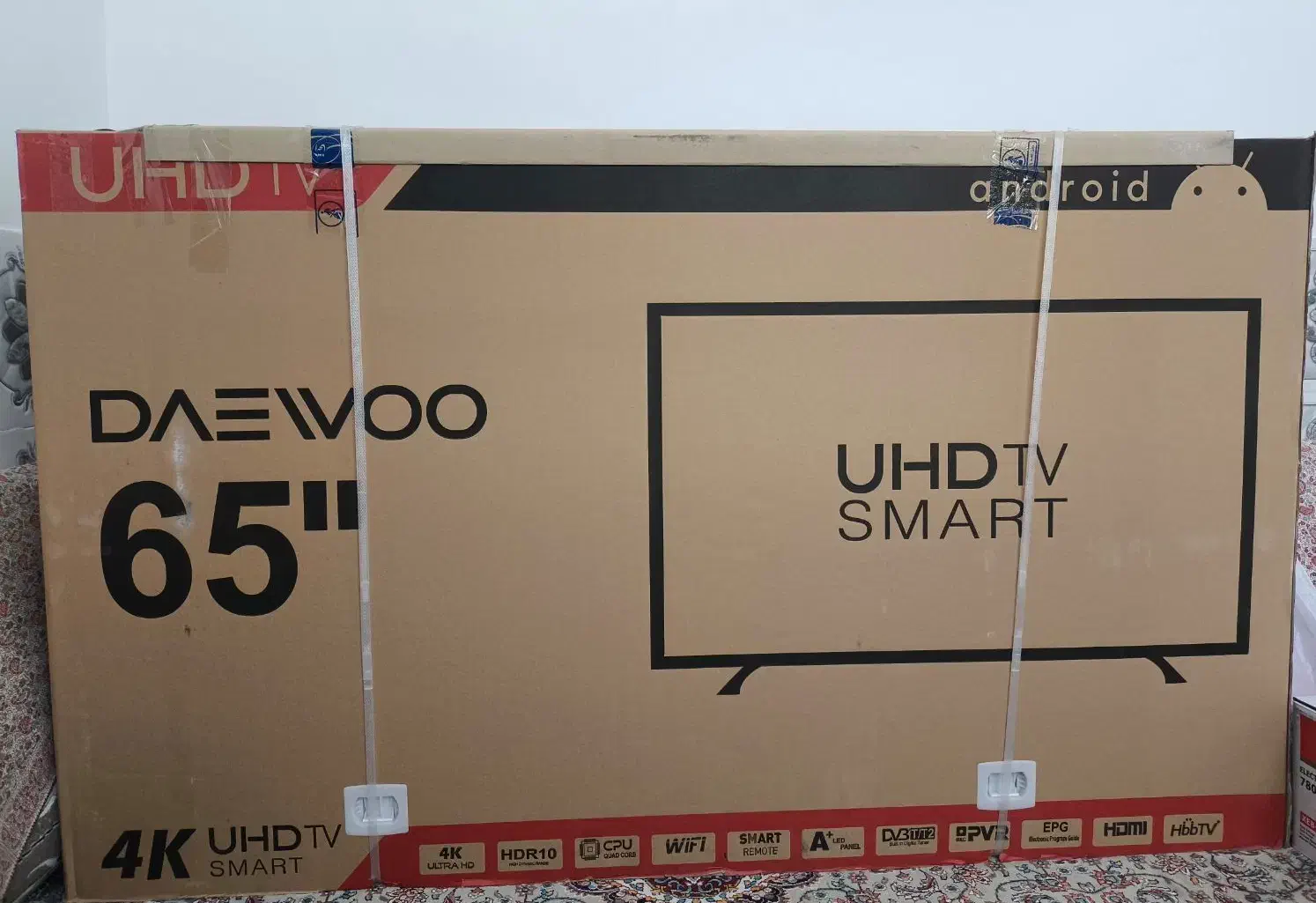 تلویزیون ۶۵ اینچ دوو مدل ۱۸۰۰|تلویزیون و پروژکتور|بیرجند, |دیوار