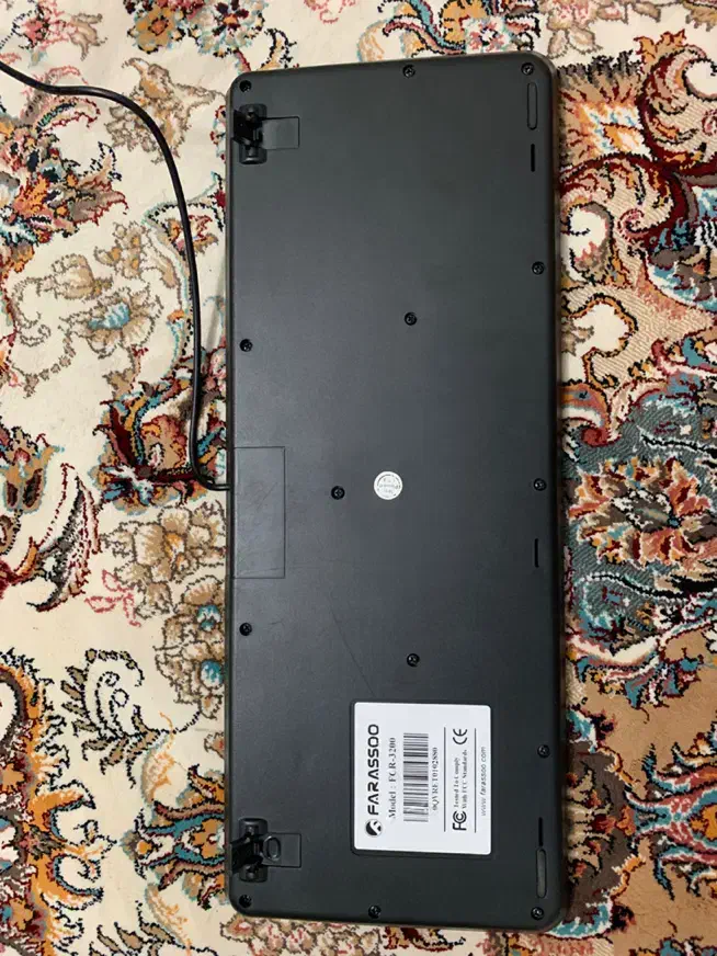 کیبورد Farassoo|قطعات و لوازم جانبی رایانه|قم, مسجد امام حسن|دیوار