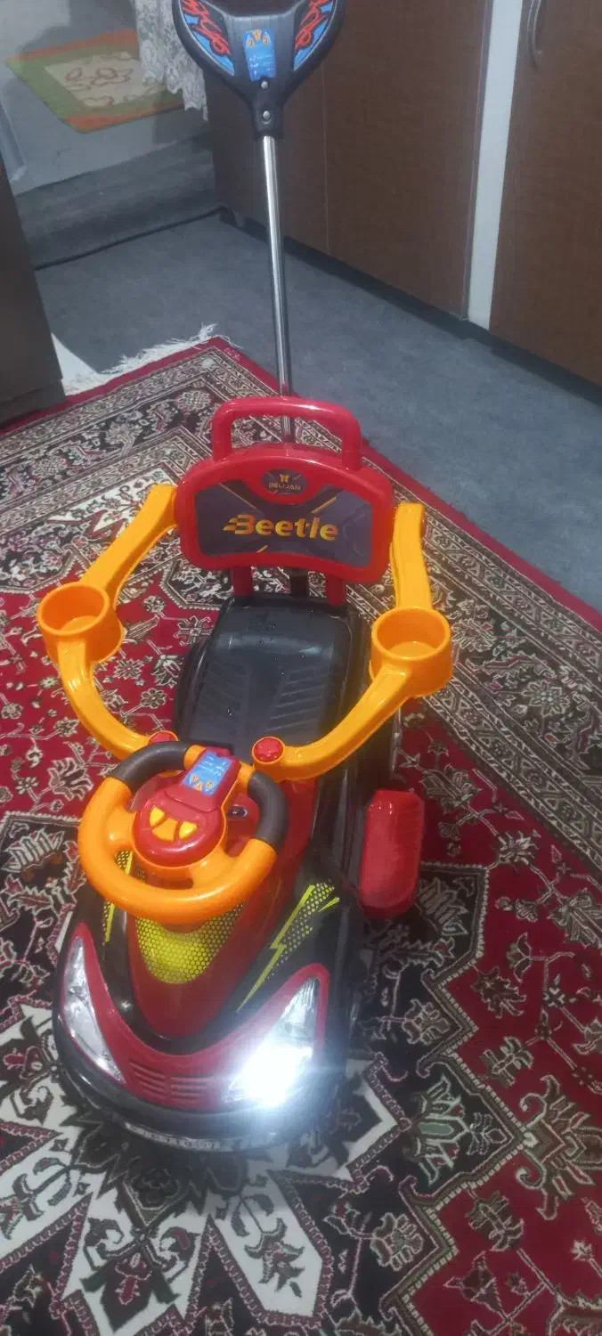 ماشین بازی موزیکال|اسباب‌بازی بچه|زهک, |دیوار