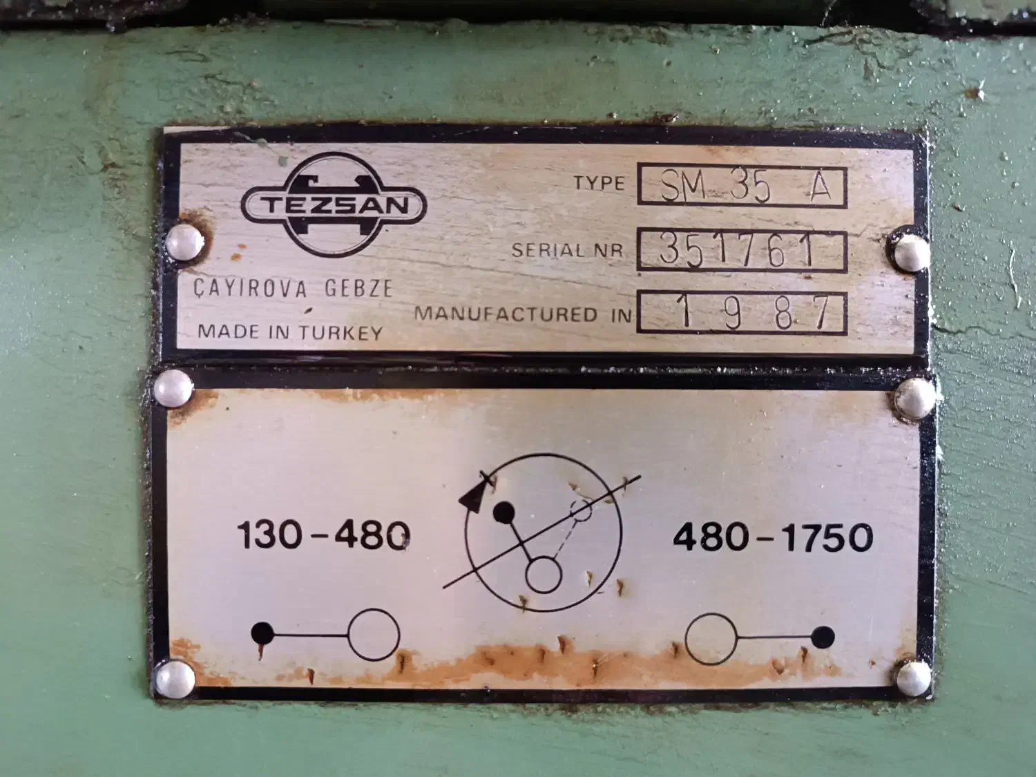 دریل ستونی Tezsan مدل SM35A ترکیه ای|ماشین‌آلات صنعتی|قم, باسکول|دیوار