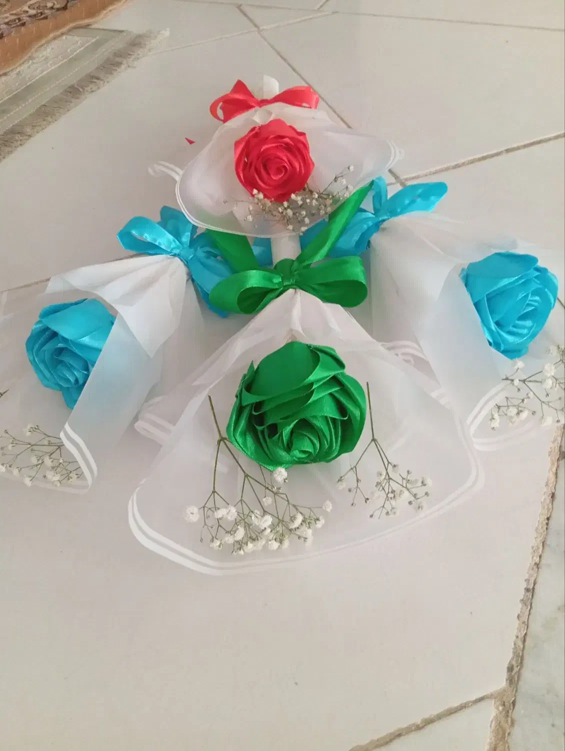 گل روبانی|گل مصنوعی|اراک, |دیوار