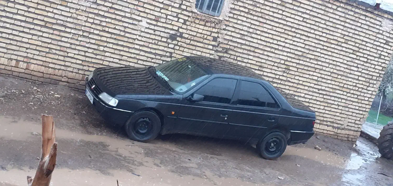 پژو405 مشکی|خودرو سواری و وانت|انگوران, |دیوار