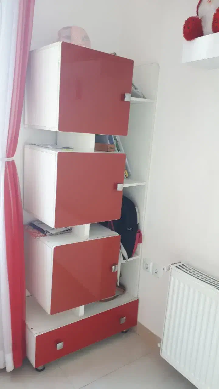 کمد سه تیکه کاربردی|جاکفشی، کمد، دراور|میانه, |دیوار