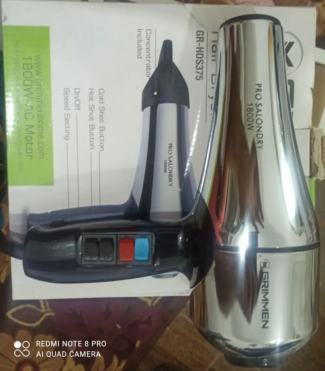 سشوارمارکMGRIMMEN1800W،نو،کنگان|آرایشی، بهداشتی، درمانی|بندر کنگان, |دیوار