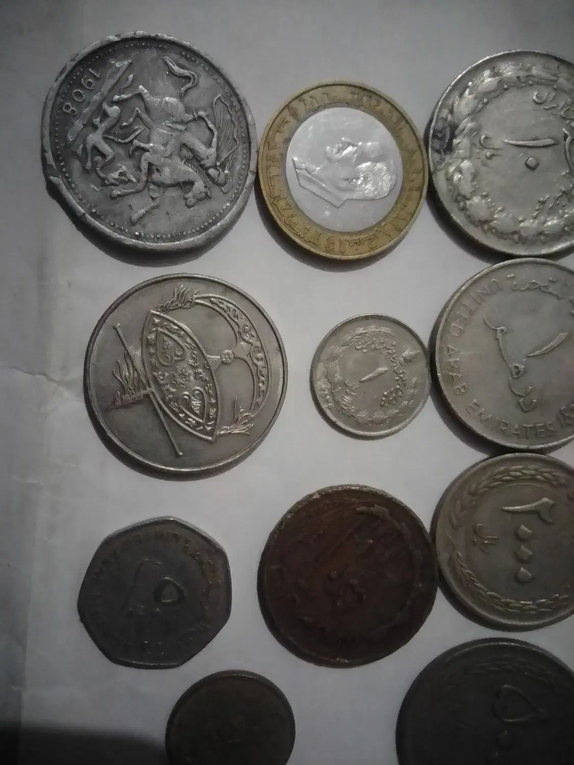 چندعددسکه قدیمی خارجی|کلکسیون سکه، تمبر، اسکناس|خان ببین, |دیوار