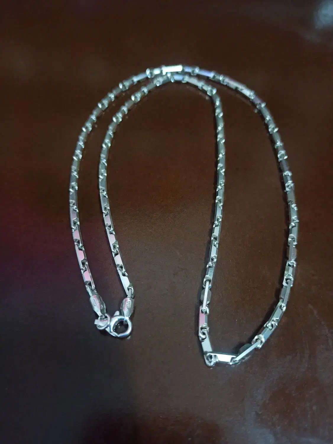 زنجیر نقره ایتالیایی|جواهرات|قم, ارم|دیوار