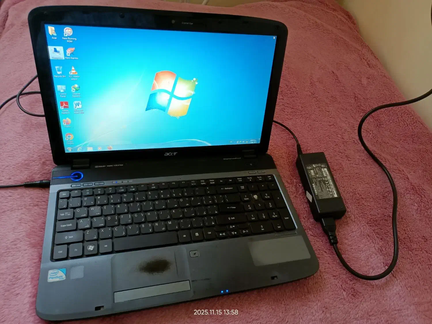 لپ تاپ ایسر قدیمی|رایانه همراه|آستارا, |دیوار