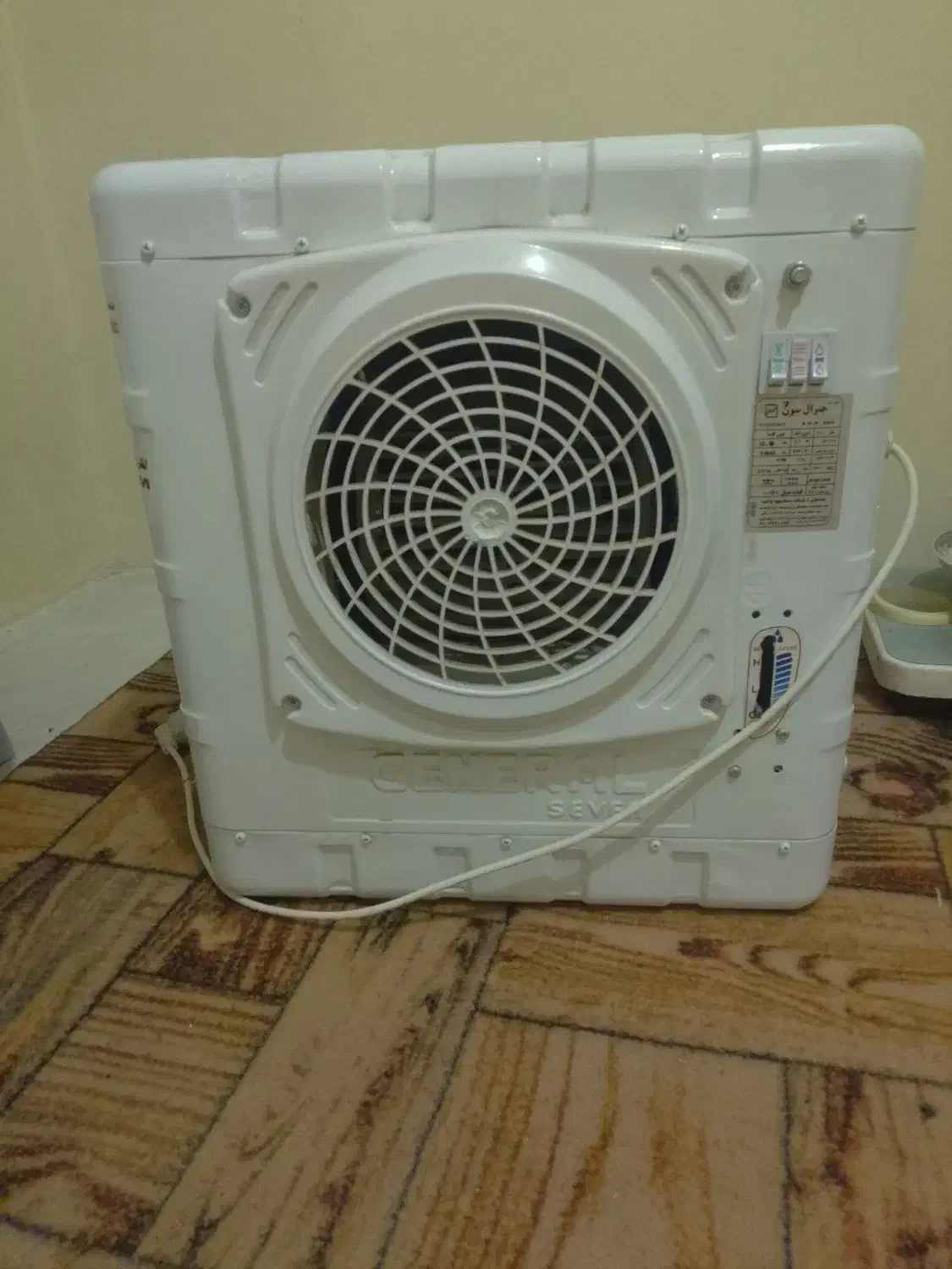 کولر|کولر آبی|پرند, فاز ۶|دیوار