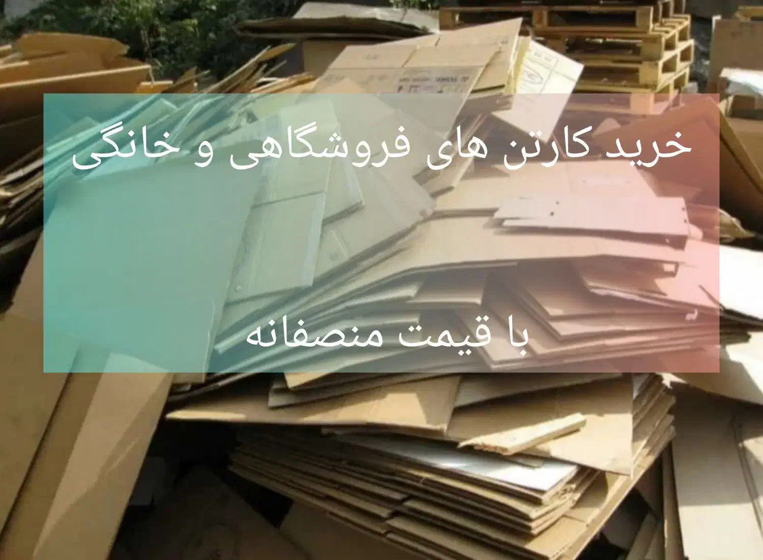 فروش و خریدار ضایعات کارتن|عمدهفروشی|فردیس, فردیس|دیوار