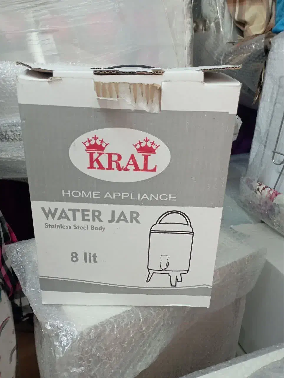 کلمن آب 8 لیتری|ظروف نگهدارنده، پلاستیکی، یک‌بارمصرف|گلبهار, شهر جدید گلبهار|دیوار